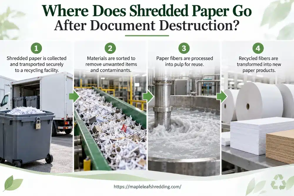 Where Does Shredded Paper Go After Document Destruction?