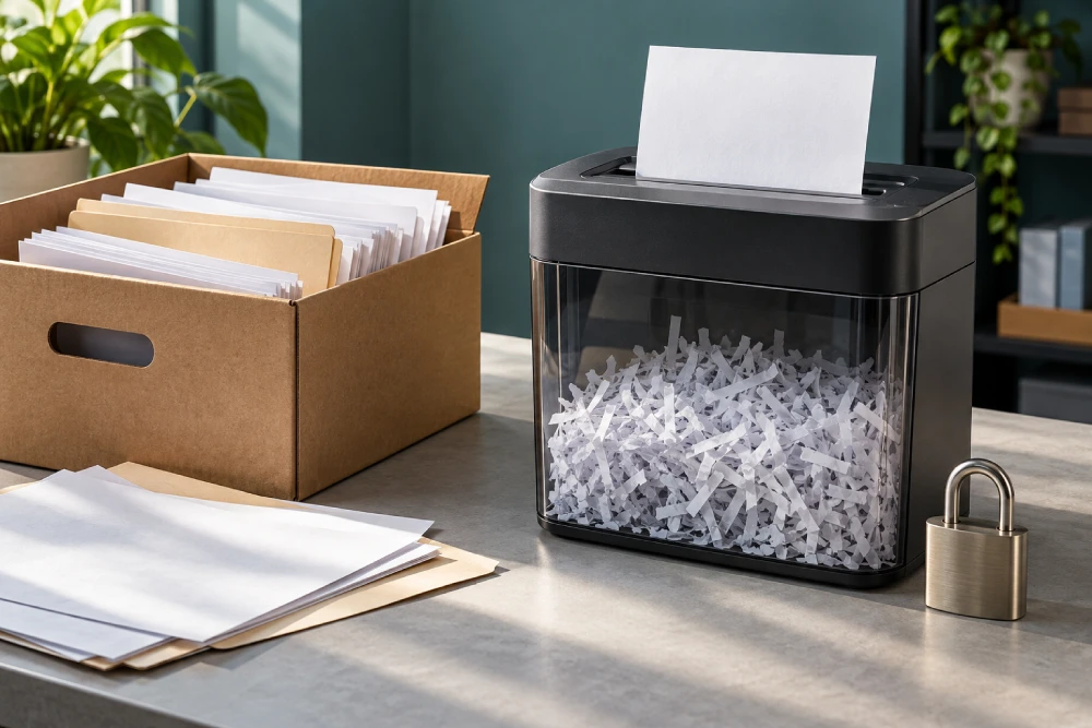 Free paper Shredding